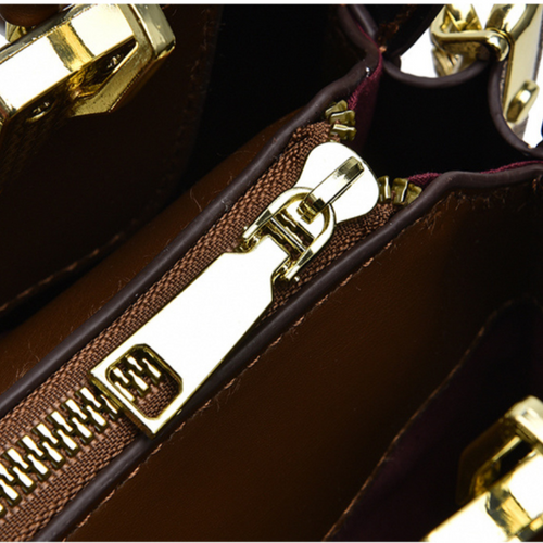 Shoulder straps coated canvas Purse